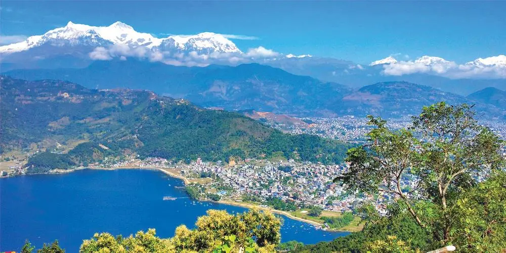 Beautiful view of Pokhara